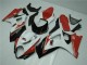 Carénages GSXR 1000 K7 07-08 - Rouge Blanc Carénages GSXR 1000 K7 07-08 - Rouge Blanc