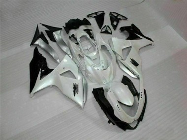 Carénages GSXR 1000 K9 09-16 - Blanc Noir