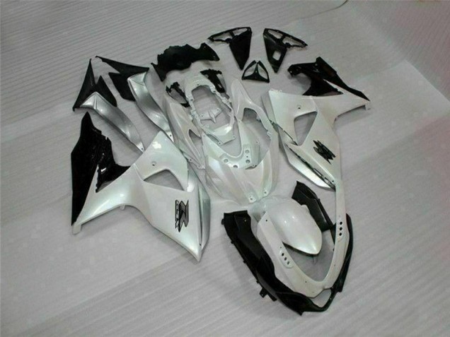 Carénages GSXR 1000 K9 09-16 - Blanc Noir Carénages GSXR 1000 K9 09-16 - Blanc Noir
