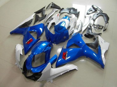 Carénages GSXR 1000 K9 09-16 - Bleu et Blanc Style OEM