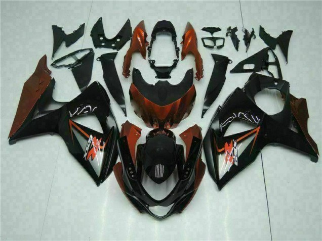 Carénages GSXR 1000 K9 09-16 - Brun Noir Carénages GSXR 1000 K9 09-16 - Brun Noir