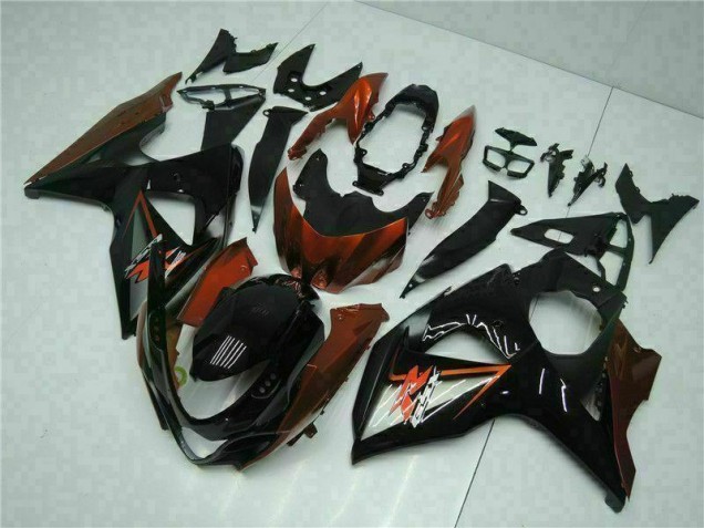 Carénages GSXR 1000 K9 09-16 - Brun Noir Carénages GSXR 1000 K9 09-16 - Brun Noir