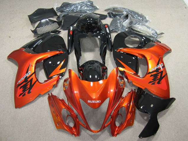 Carénages GSXR 1300 Hayabusa 08-19 - Orange Noir