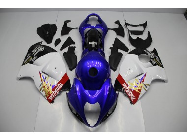 Carénages GSXR 1300 Hayabusa 96-07 - Bleu Blanc