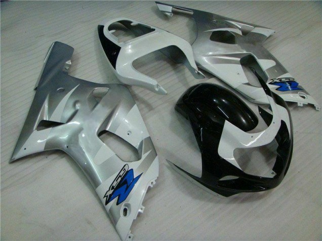 Carénages GSXR 600 / 750 K1 K2 K3 01-03 - Argent Noir