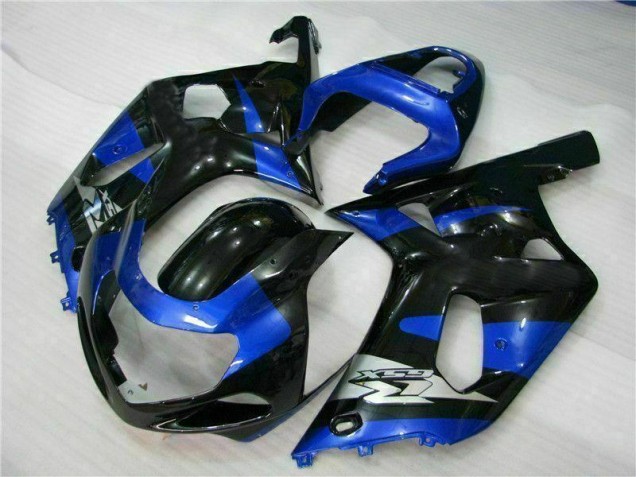 Carénages GSXR 600 / 750 K1 K2 K3 01-03 - Bleu Noir Carénages GSXR 600 / 750 K1 K2 K3 01-03 - Bleu Noir