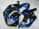 Carénages GSXR 600 / 750 K1 K2 K3 01-03 - Bleu Noir Carénages GSXR 600 / 750 K1 K2 K3 01-03 - Bleu Noir