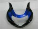 Carénages GSXR 600 / 750 K1 K2 K3 01-03 - Bleu Noir Carénages GSXR 600 / 750 K1 K2 K3 01-03 - Bleu Noir