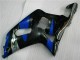 Carénages GSXR 600 / 750 K1 K2 K3 01-03 - Bleu Noir Carénages GSXR 600 / 750 K1 K2 K3 01-03 - Bleu Noir