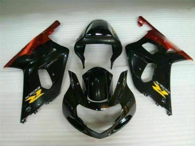 Carénages GSXR 600 / 750 K1 K2 K3 01-03 - Noir