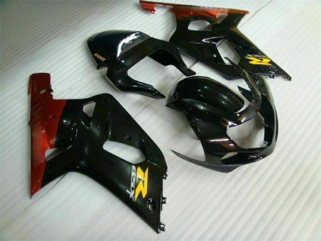 Carénages GSXR 600 / 750 K1 K2 K3 01-03 - Noir