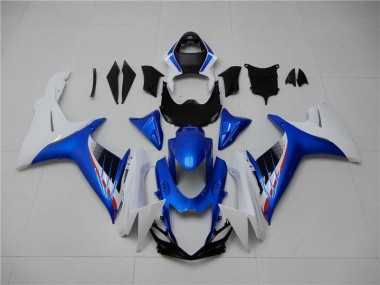 Carénages GSXR 600 / 750 K11 11-24 - Bleu Blanc