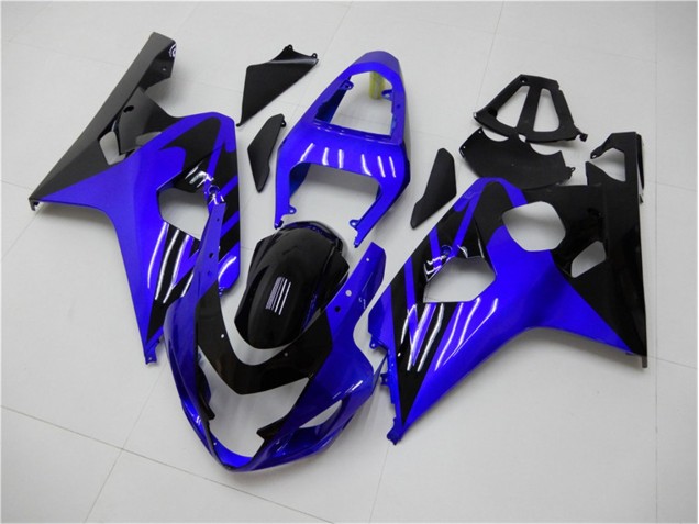 Carénages GSXR 600 / 750 K4 04-05 - Bleu Noir Carénages GSXR 600 / 750 K4 04-05 - Bleu Noir