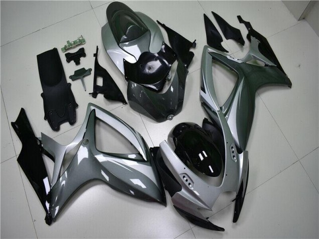 Carénages GSXR 600 / 750 K6 06-07 - Argent Gris