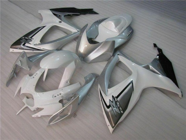 Carénages GSXR 600 / 750 K6 06-07 - Blanc Argent Carénages GSXR 600 / 750 K6 06-07 - Blanc Argent