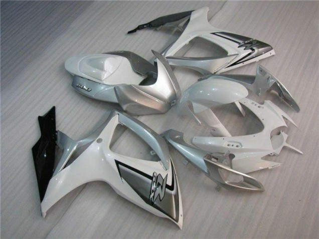 Carénages GSXR 600 / 750 K6 06-07 - Blanc Argent Carénages GSXR 600 / 750 K6 06-07 - Blanc Argent