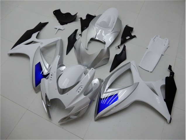 Carénages GSXR 600 / 750 K6 06-07 - Blanc Bleu Carénages GSXR 600 / 750 K6 06-07 - Blanc Bleu