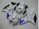 Carénages GSXR 600 / 750 K6 06-07 - Blanc Bleu Carénages GSXR 600 / 750 K6 06-07 - Blanc Bleu