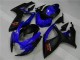 Carénages GSXR 600 / 750 K6 06-07 - Bleu Noir