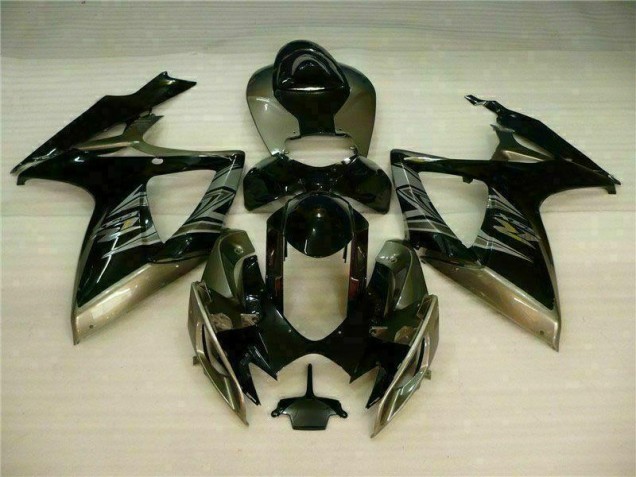 Carénages GSXR 600 / 750 K6 06-07 - Noir Gris Carénages GSXR 600 / 750 K6 06-07 - Noir Gris