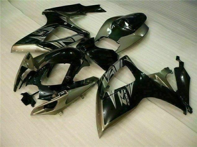 Carénages GSXR 600 / 750 K6 06-07 - Noir Gris Carénages GSXR 600 / 750 K6 06-07 - Noir Gris