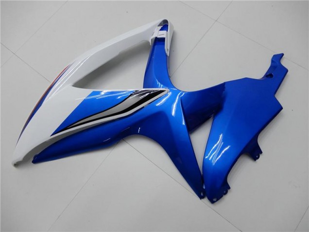 Carénages GSXR 600 / 750 K8 08-10 - Blanc Bleu Carénages GSXR 600 / 750 K8 08-10 - Blanc Bleu