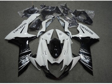 Carénages GSXR 750 K11 11-24 - Blanc Noir