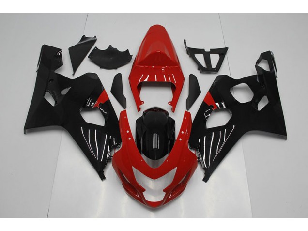 Carénages GSXR 750 K4 04-05 - Rouge Noir Carénages GSXR 750 K4 04-05 - Rouge Noir