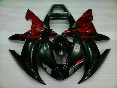 Carénages R1 02-03 - Noir Rouge