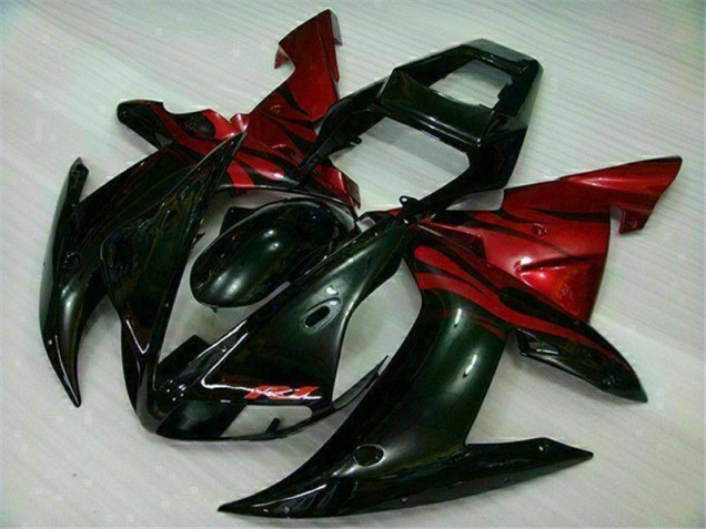 Carénages R1 02-03 - Noir Rouge