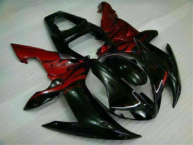 Carénages R1 02-03 - Noir Rouge