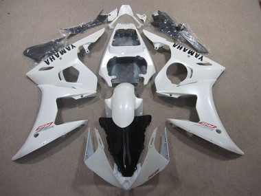 Carénages R6 03-05 - Blanc