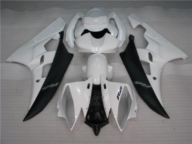 Carénages R6 06-07 - Blanc Noir