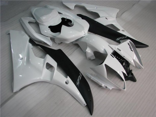 Carénages R6 06-07 - Blanc Noir