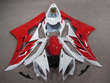 Carénages R6 06-07 - Rouge Blanc
