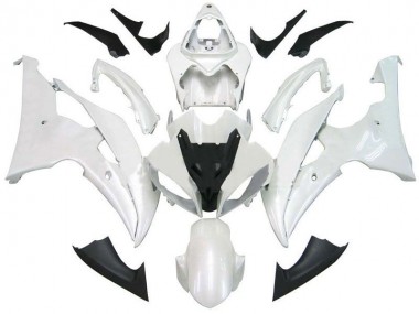 Carénages R6 08-16 - Blanc Nacré