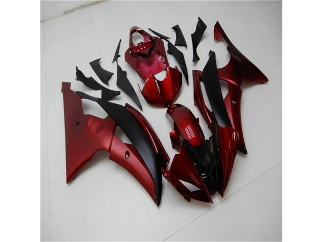 Carénages R6 08-16 - Rouge Noir
