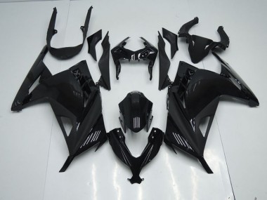 Carénages ZX 300R 13-16 - Noir