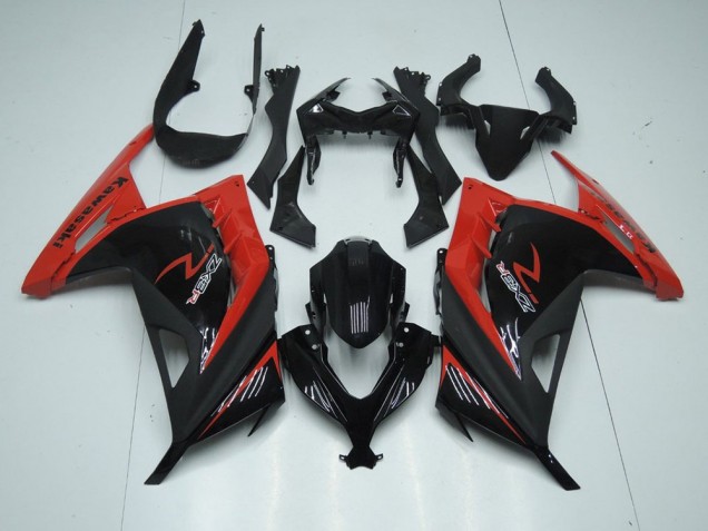 Carénages ZX 300R 13-16 - Rouge Noir Carénages ZX 300R 13-16 - Rouge Noir