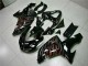 Carénages ZX10R 06-07 - Noir Rouge Flamme