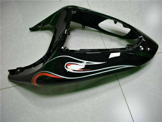 Carénages ZX10R 06-07 - Noir Rouge Flamme