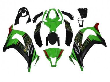 Carénages ZX10R 11-15 - Vert Noir