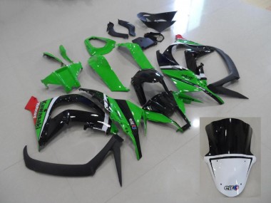 Carénages ZX10R 11-15 - Vert et Noir