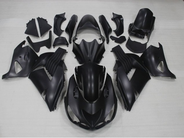 Carénages ZX14R ZZR 1400 06-11 - Noir Mat Carénages ZX14R ZZR 1400 06-11 - Noir Mat