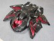 Carénages ZX14R ZZR 1400 06-11 - Noir Rouge Carénages ZX14R ZZR 1400 06-11 - Noir Rouge