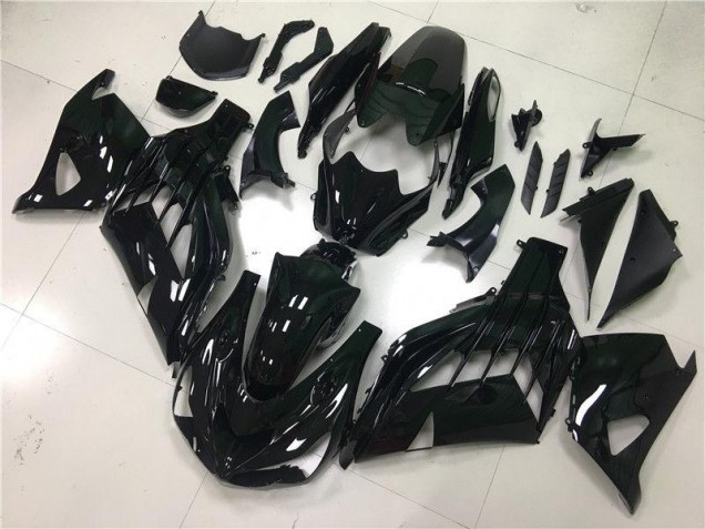 Carénages ZX14R ZZR 1400 12-21 - Noir Brillant Carénages ZX14R ZZR 1400 12-21 - Noir Brillant