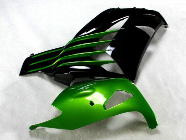 Carénages ZX14R ZZR 1400 12-21 - Noir Vert
