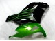 Carénages ZX14R ZZR 1400 12-21 - Noir Vert