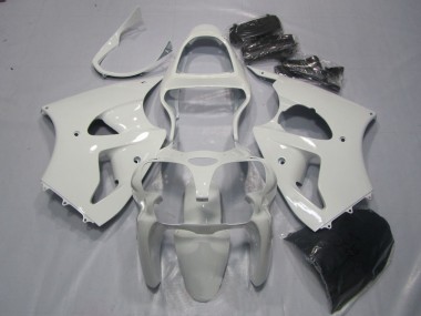 Carénages ZX6R 00-02 - Blanc