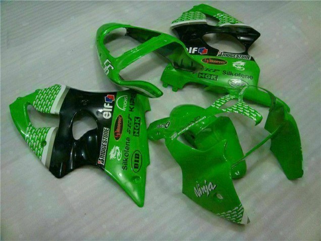Carénages ZX6R 00-02 - Vert Noir Carénages ZX6R 00-02 - Vert Noir